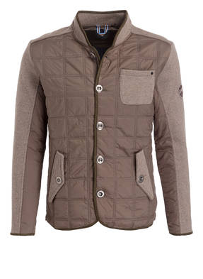 RAGMAN Steppjacke im Materialmix