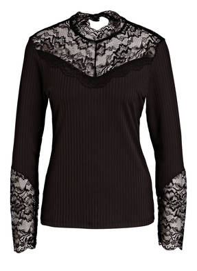 FREEQUENT Shirt mit Spitzeneinsatz