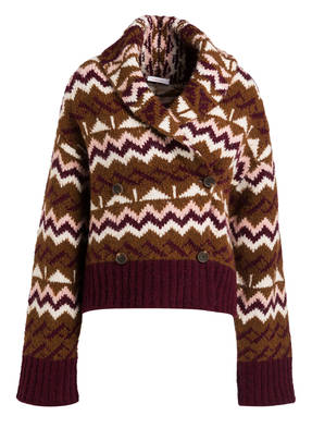 SEE BY CHLOÉ Strickjacke mit Alpaka-Anteil