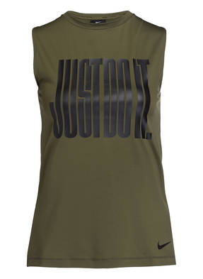 Nike Tanktop PRO JUST DO IT mit Mesh-Einsätzen