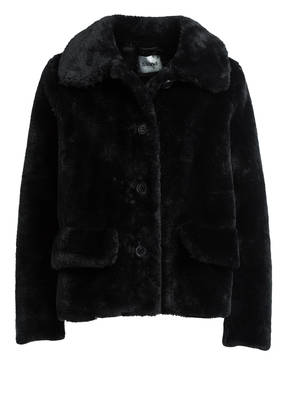 STAND BLACK NUDE Teddyfell-Jacke NOEMIE