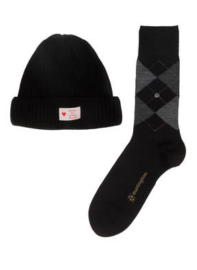 Burlington Geschenkset Socken und Mütze