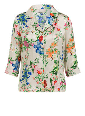 Mrs & HUGS Seidenbluse mit 3/4-Arm