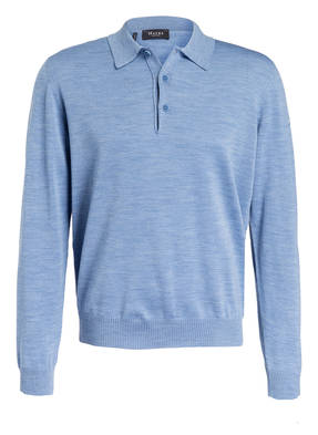 MAERZ MUENCHEN Schurwoll-Pullover mit Polokragen
