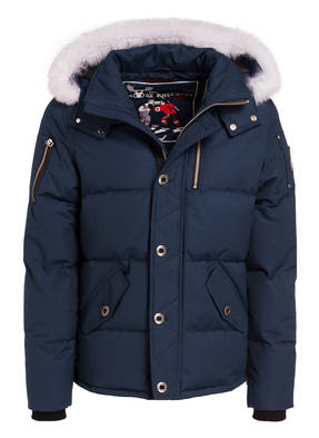 MOOSE KNUCKLES Daunenjacke mit Echtpelzbesatz
