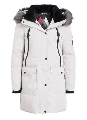 Superdry Skijacke ANTARCTIC EXPLORER mit abnehmbarem Kunstfpelzbesatz