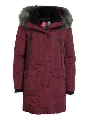 Superdry Skijacke ANTARCTIC EXPLORER mit abnehmbarem Kunstfpelzbesatz