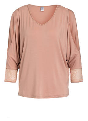 Calvin Klein Lounge-Shirt mit Spitzeneinsatz