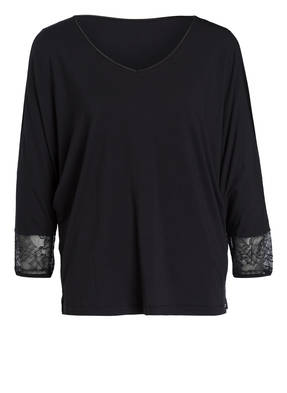 Calvin Klein Lounge-Shirt mit Spitzeneinsatz