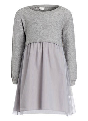 name it Kleid mit Glitzerfasern