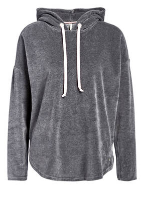 SHORT STORIES Lounge-Hoodie aus Samt