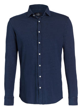 HACKETT LONDON Piqué-Hemd Slim Fit