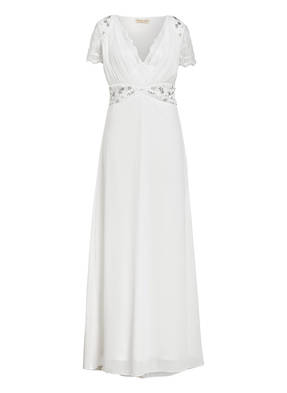 frock & frill Kleid mit Spitzen- und Schmucksteinbesatz