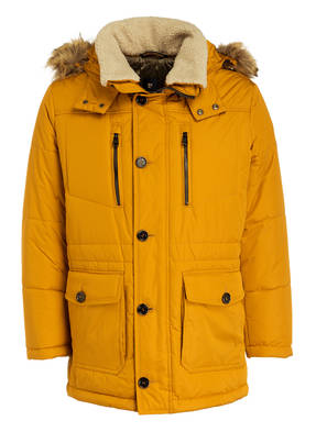 pierre cardin Parka mit abnehmbarem Teddyfellbesatz