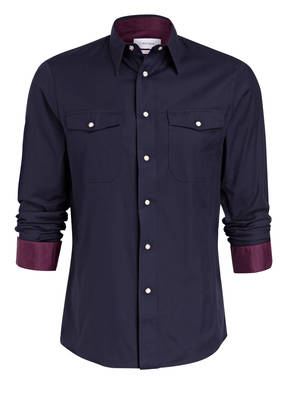 Calvin Klein Twill-Hemd Fitted