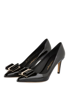 Salvatore Ferragamo Lack-Pumps ZERI