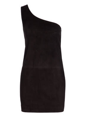SAINT LAURENT Lederkleid