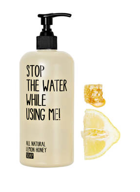 STOP THE WATER WHILE USING ME! LEMON HONEY