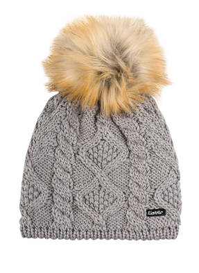 Eisbär Mütze MIRELLA mit Kunstpelzbommel