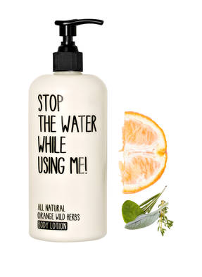 STOP THE WATER WHILE USING ME! ORANGE WILD HERBS
