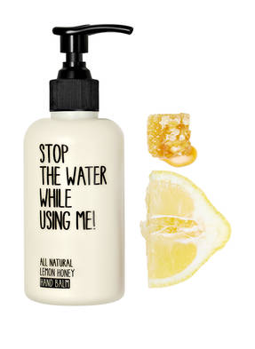 STOP THE WATER WHILE USING ME! LEMON HONEY
