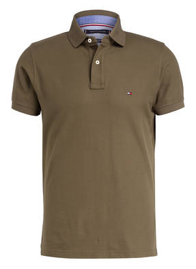 TOMMY HILFIGER Piqué-Poloshirt Slim Fit