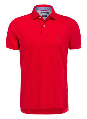 TOMMY HILFIGER Piqué-Poloshirt Slim Fit