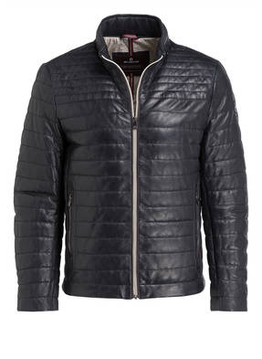 MILESTONE Leder-Steppjacke TESINO