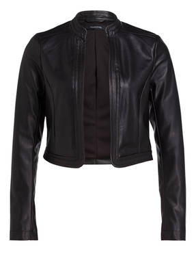 comma Jacke in Lederoptik