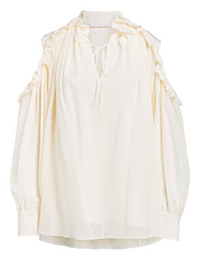 Chloé Cold-Shoulder-Bluse
