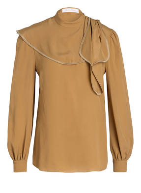 SEE BY CHLOÉ Schluppenbluse mit Seidenanteil