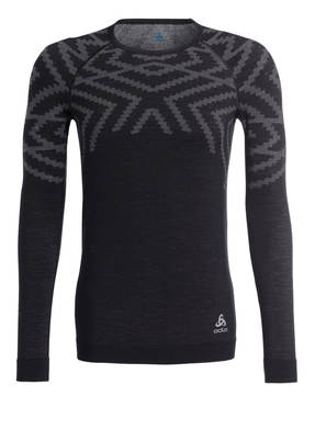 odlo Funktionswäsche-Shirt NATURAL + KINSHIP mit Merinowolle