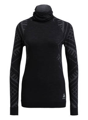 odlo Funktionswäsche-Shirt NATURAL + KINSHIP mit Gesichtsmaske