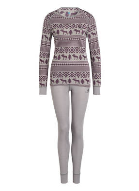 odlo Funktionswäsche-Set ACTIVE ORIGINALS WARM REINDEER