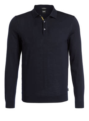 BOSS Pullover LUMBERTO mit Polokragen