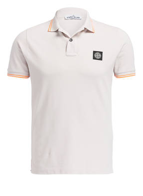 STONE ISLAND Piqué-Poloshirt Slim Fit