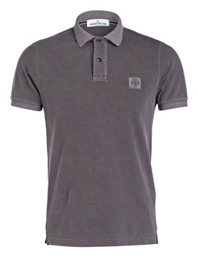 STONE ISLAND Piqué-Poloshirt Slim Fit