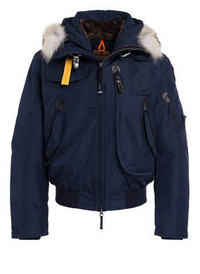 PARAJUMPERS Daunenblouson GOBI mit Echtpelzbesatz