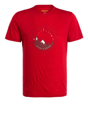 me°ru' T-Shirt TUMBA mit Merinowolle-Anteil
