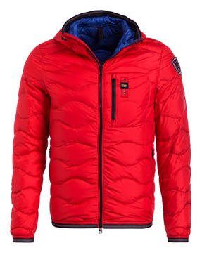 Blauer Lightweight-Daunenjacke