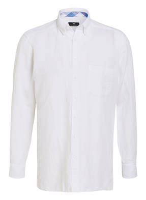 STROKESMAN'S Hemd Tailored Fit mit Leinenanteil