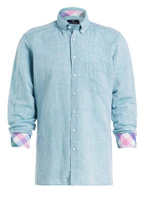 STROKESMAN'S Hemd Tailored Fit mit Leinenanteil