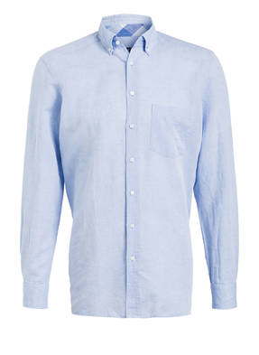STROKESMAN'S Hemd Tailored Fit mit Leinenanteil