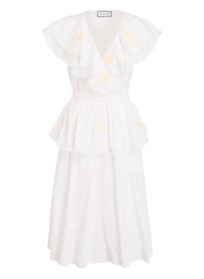 Innika Choo Wickelkleid mit Stickereien