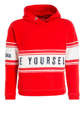 s.Oliver Hoodie mit Paillettenbesatz