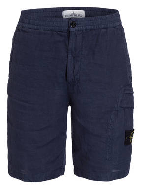 STONE ISLAND Leinen-Bermudas