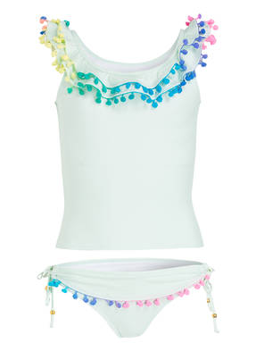 PILYQ Tankini mit Pompons