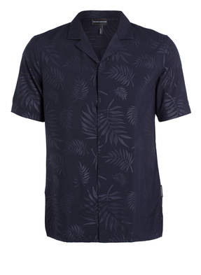 EMPORIO ARMANI Halbarm-Resorthemd Regular Fit