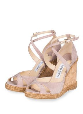 JIMMY CHOO Wedges GLITTER 105
