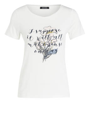 MORE & MORE T-Shirt mit Strasssteinbesatz